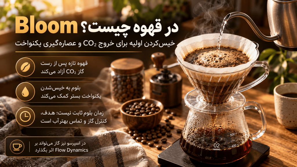 Bloom در قهوه چیست؟
