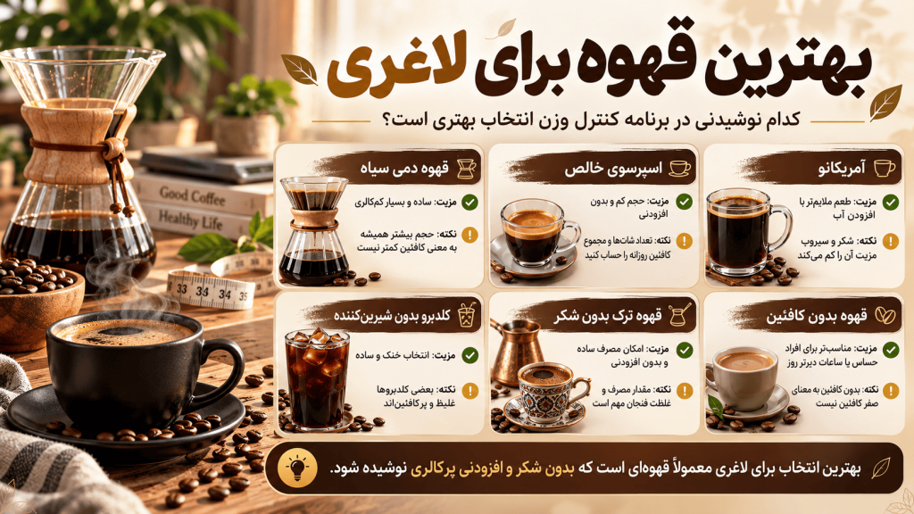 بهترین قهوه برای لاغری