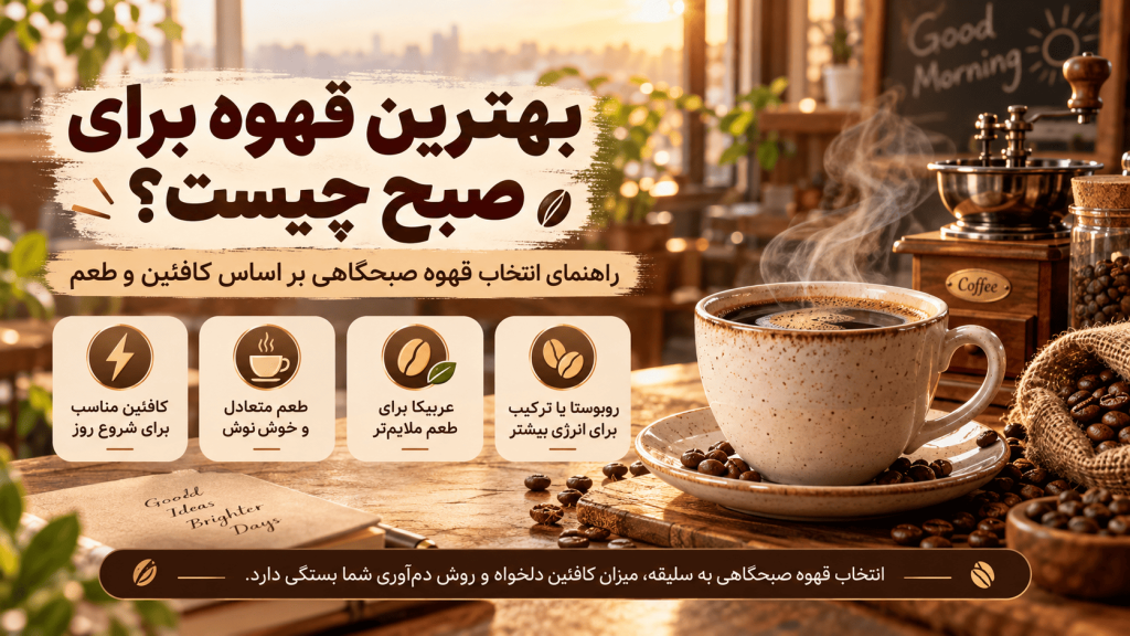 بهترین قهوه برای صبح چیست؟