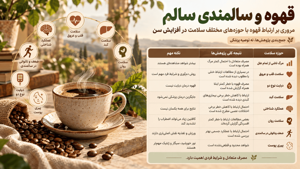 قهوه و سالمندی سالم